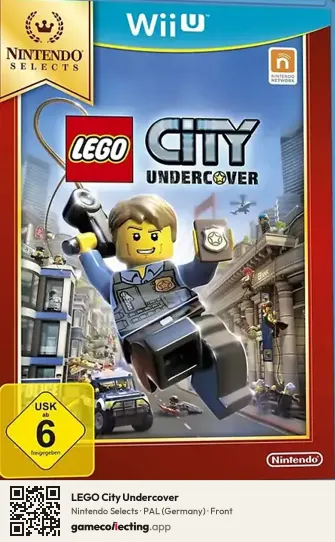 LEGO City Undercover Nintendo Wii U, Germany box front