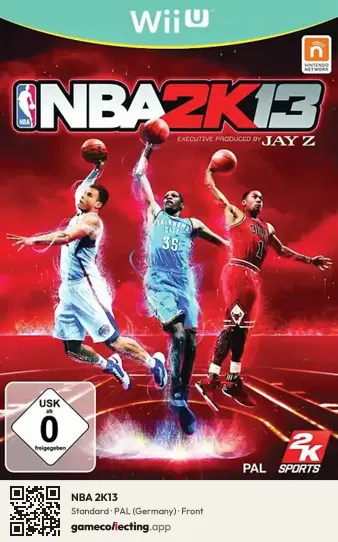 NBA 2K13 Nintendo Wii U, Germany box front