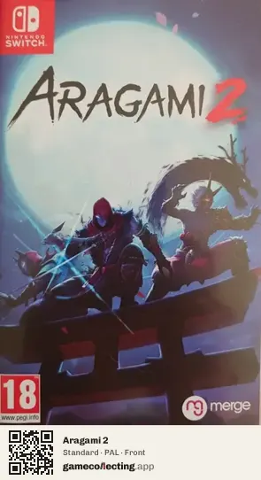 Aragami 2 Nintendo Switch, PAL box front