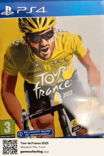 Tour de France 2023 PlayStation 4, PAL box front