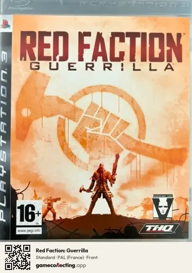 Red Faction: Guerrilla PlayStation 3, France box front