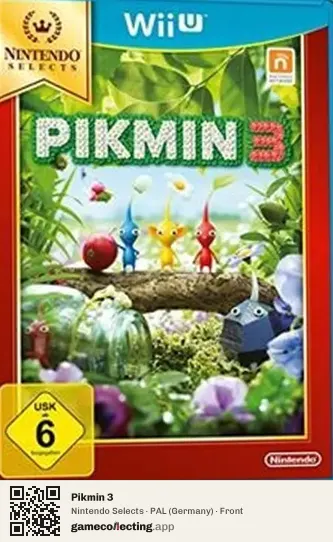 Pikmin 3 Nintendo Wii U, Germany box front