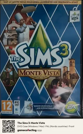 The Sims 3: Monte Vista Computer, Nordic countries box front