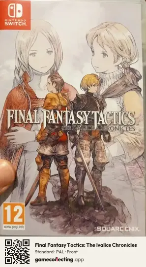 Final Fantasy Tactics: The Ivalice Chronicles Nintendo Switch, PAL box front