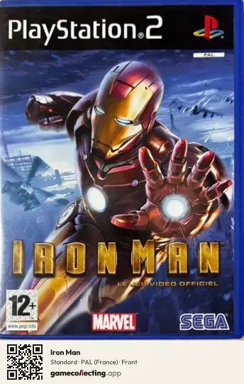 Iron Man PlayStation 2, France box front