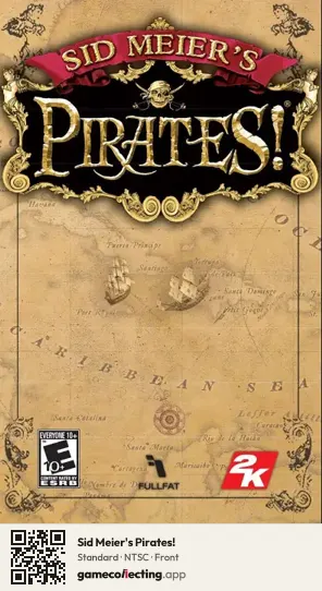 Sid Meier's Pirates! PlayStation Portable, NTSC box front