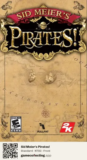 Sid Meier's Pirates! PlayStation Portable, NTSC box front