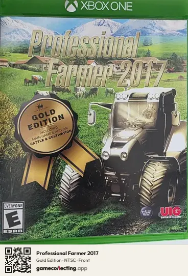 Professional Farmer 2017 Xbox One, NTSC box front