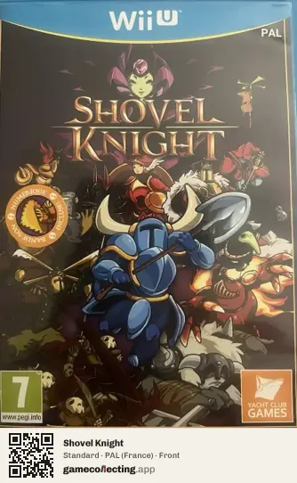 Shovel Knight Nintendo Wii U, France box front
