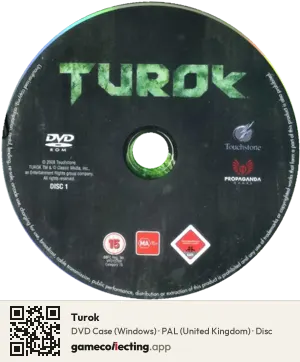 Turok Computer, PAL disc