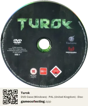 Turok Computer, PAL disc