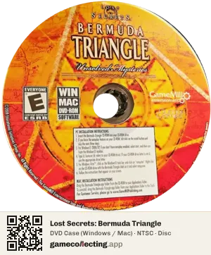 Lost Secrets: Bermuda Triangle Computer, NTSC disc
