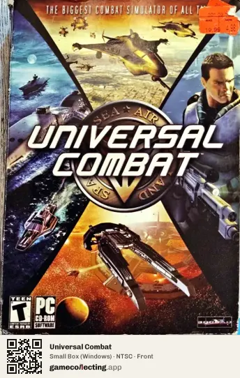 Universal Combat Computer, NTSC box front