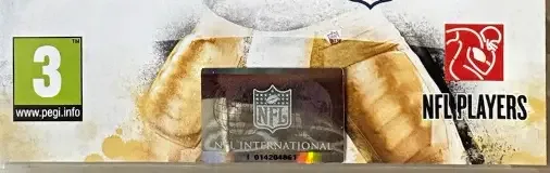 Madden NFL 11, the PEGI square on its front