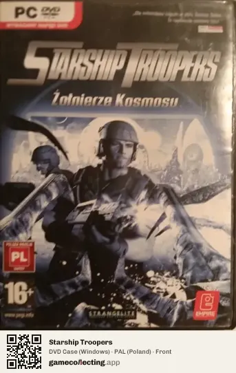 Starship Troopers Computer, Poland box front