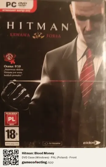 Hitman: Blood Money Computer, Poland box front