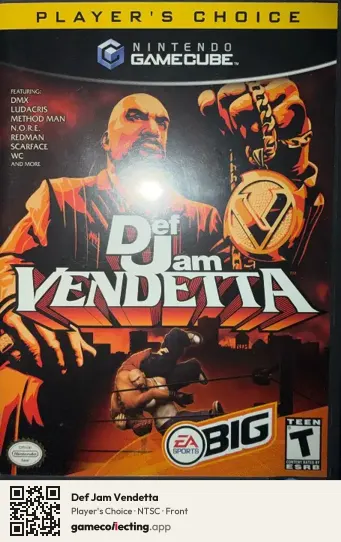 Def Jam Vendetta Nintendo GameCube, NTSC box front