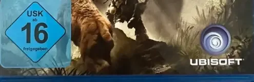 Far Cry Primal, the USK square on its front