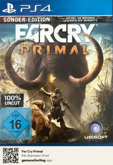 Far Cry Primal PlayStation 4, Germany box front