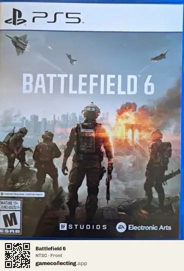 Battlefield 6 PlayStation 5, NTSC box front