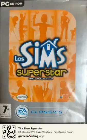 The Sims: Superstar Computer, Spain box front