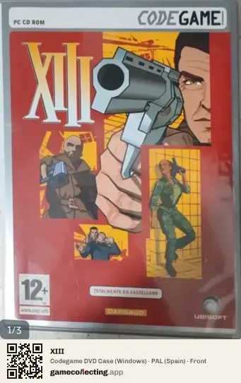 XIII Computer, Spain box front