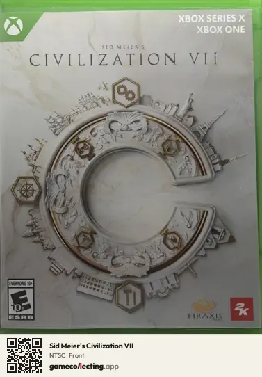 Sid Meier's Civilization VII Xbox Series X, NTSC box front