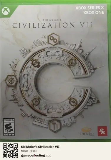 Sid Meier's Civilization VII Xbox Series X, NTSC box front