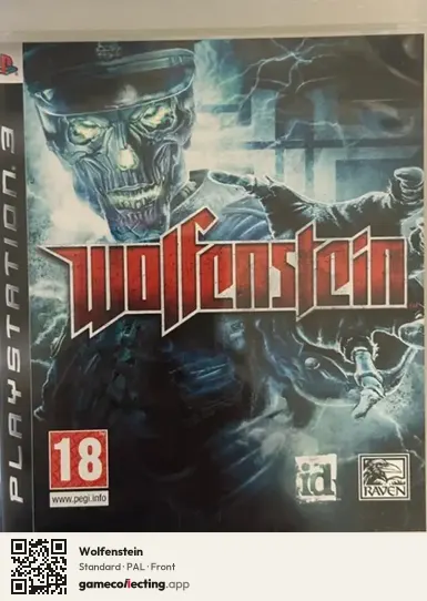 Wolfenstein PlayStation 3, PAL box front