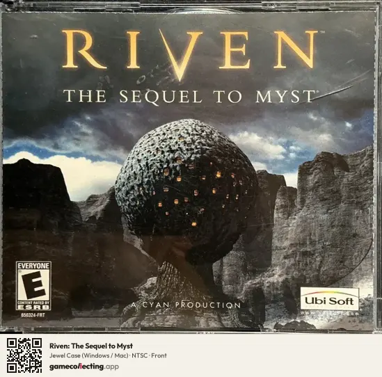 Riven: The Sequel to Myst Computer, NTSC box front