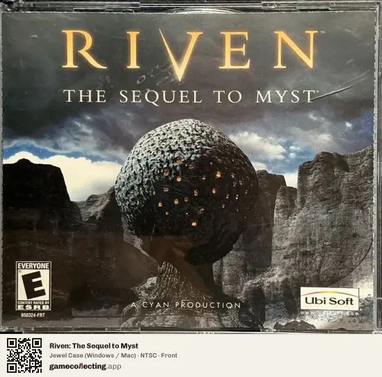 Riven: The Sequel to Myst Computer, NTSC box front
