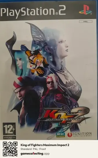King of Fighters Maximum Impact 2 PlayStation 2, PAL box front