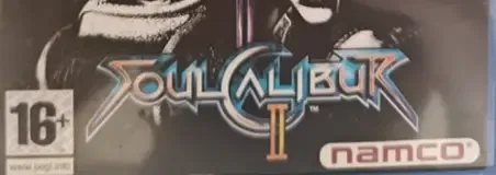 SoulCalibur II, the PEGI square on its front