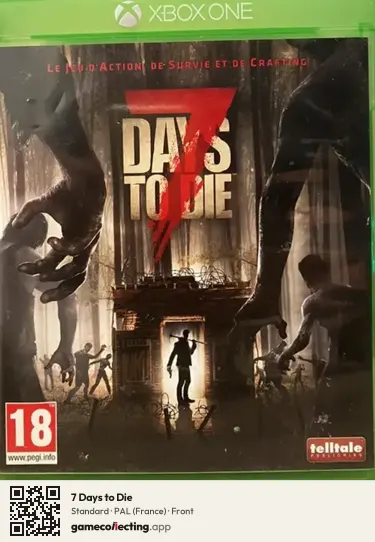 7 Days to Die Xbox One, France box front