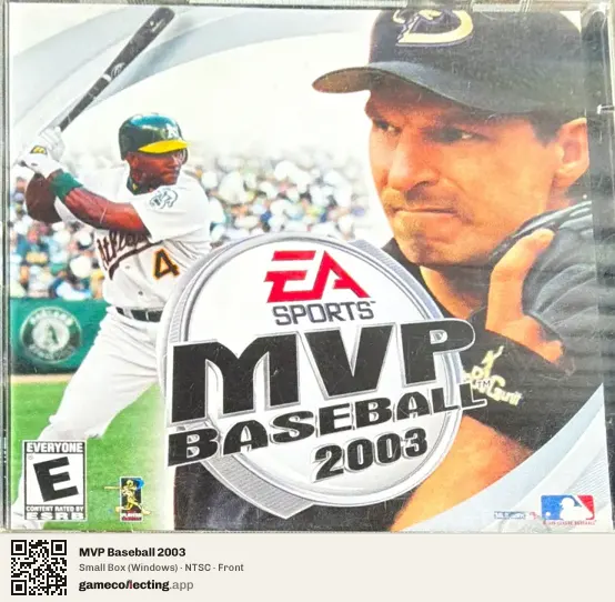MVP Baseball 2003 Computer, NTSC box front