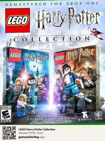 LEGO Harry Potter Collection Xbox One, NTSC box front