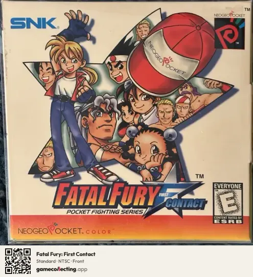 Fatal Fury: First Contact Neo Geo Pocket Color, NTSC box front