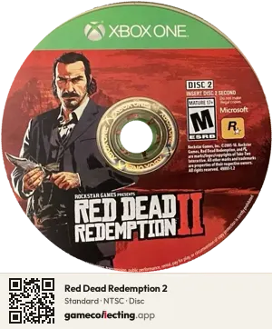 Red Dead Redemption 2 Xbox One, NTSC disc