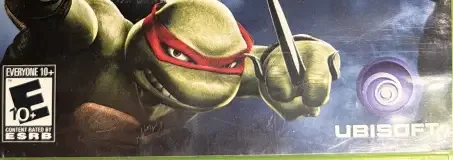 TMNT, the ESRB box on its front