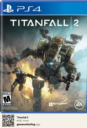 Titanfall 2 PlayStation 4, NTSC box front
