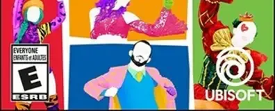 Just Dance 2021, the ESRB box on its front