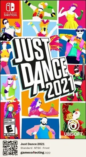 Just Dance 2021 Nintendo Switch, NTSC box front