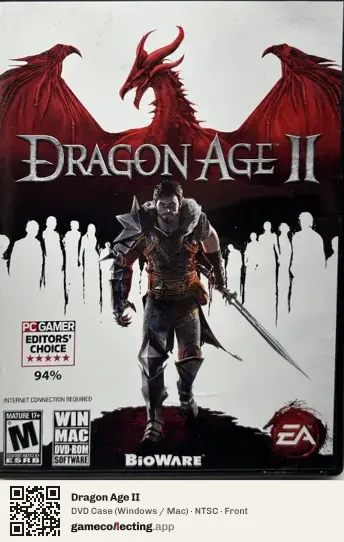 Dragon Age II Computer, NTSC box front