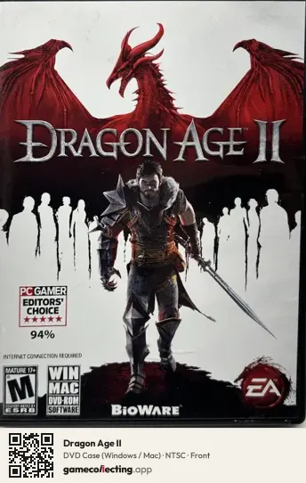 Dragon Age II Computer, NTSC box front