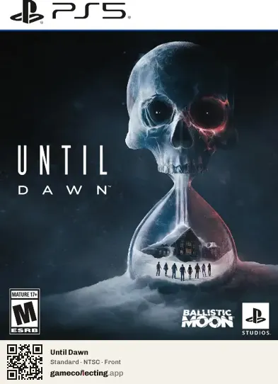 Until Dawn PlayStation 5, NTSC box front