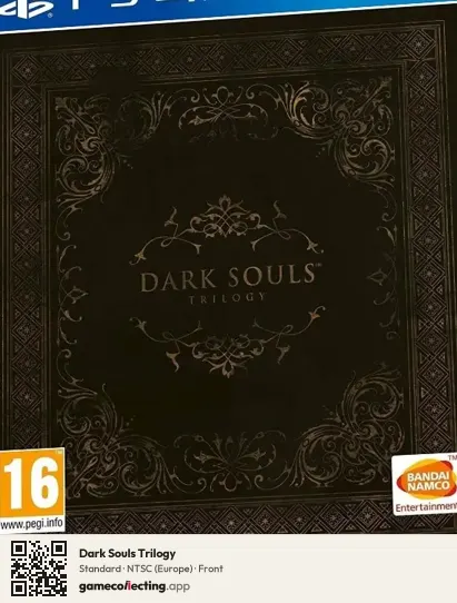 Dark Souls Trilogy PlayStation 4, Europe box front