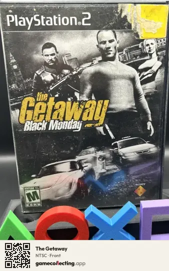 The Getaway PlayStation 2, NTSC box front