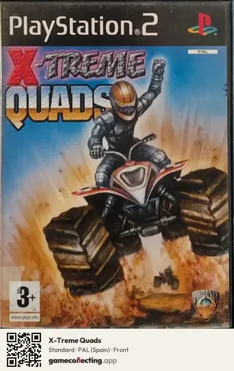 X-Treme Quads PlayStation 2, Spain box front