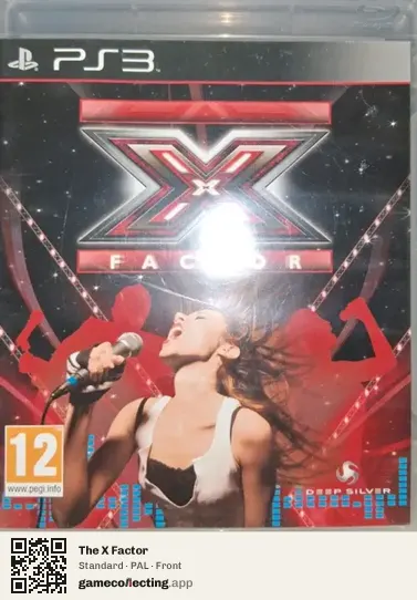 The X Factor PlayStation 3, PAL box front