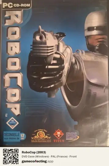 RoboCop (2003) Computer, France box front